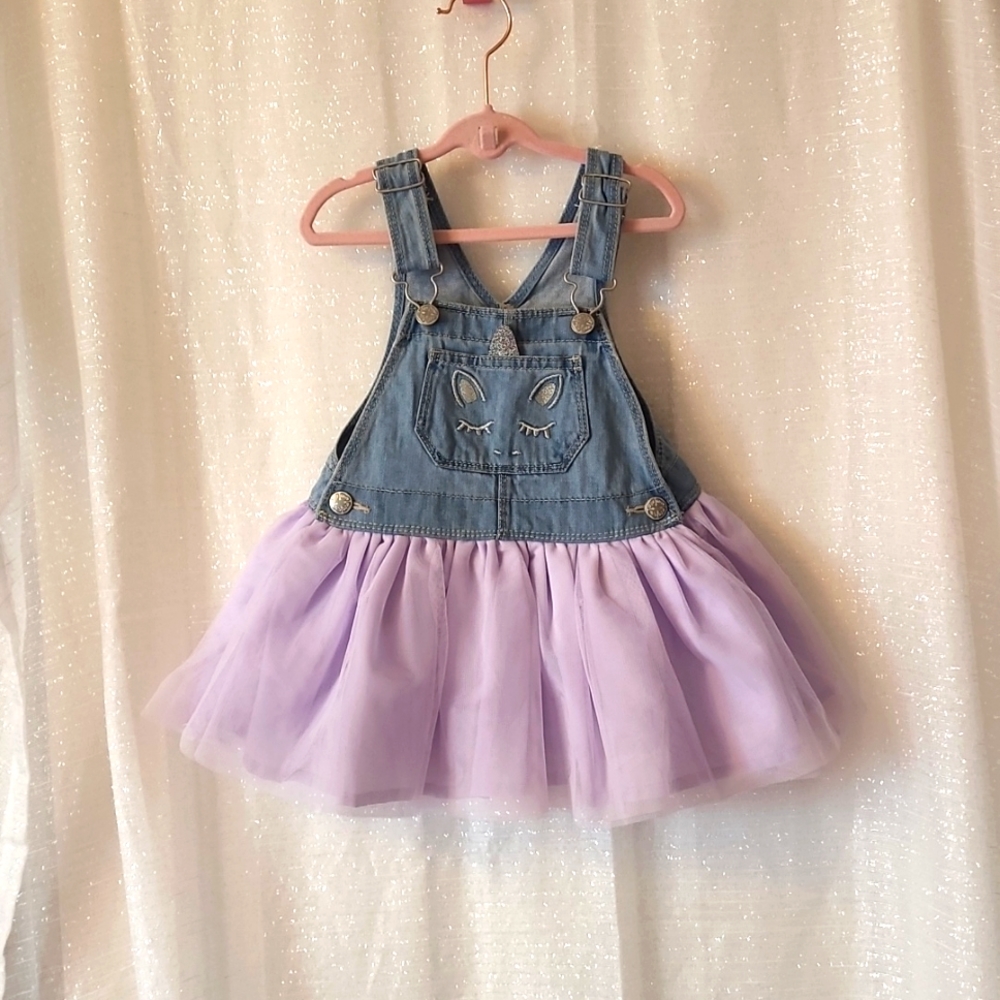 OshKosh B'gosh Unicorn Overall Dress